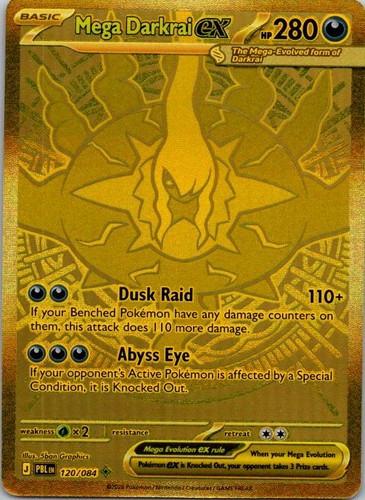 Pokémon tcg mega darkrai - pokémon,
